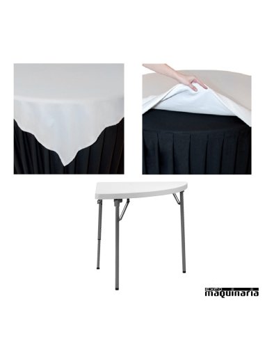 Mantel hosteleria para mesa de esquina ZOMANTELXLCORNER