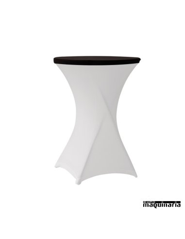 Mantel para mesa COCKTAIL ajustable stretchtopCOCKTAIL-PRAXIS negro