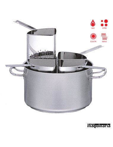 Set de cacerola 20.2 litros + 4 coladores de pasta PU223035