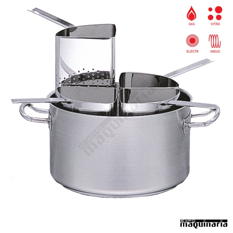 Set de cacerola 20.2 litros + 4 coladores de pasta PU223035