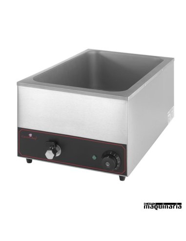 Baño maría 1/1 GASTRONORM con grifo de desagüe PU15061