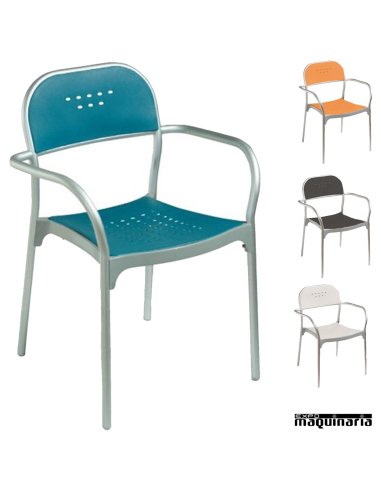 Silla bar apilable PP-HELSINKI.