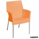 Sillon bar apilable FAMARBELLA color naranja