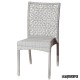 Silla Rattan Sintético FANANCY DELUXE color blanco