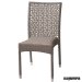Silla Rattan Sintético FANANCY DELUXE color gris