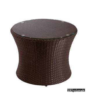 Mesa Rattan para Terraza FACERDEÑA BAJA