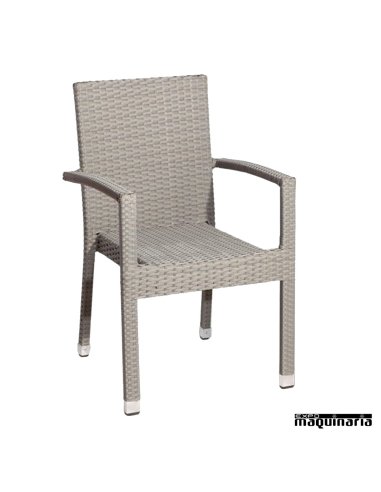 Sillon de terraza FANORMANDIA color gris