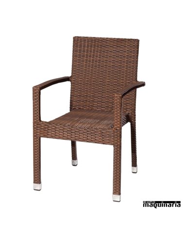 Sillon de terraza FANORMANDIA color marron