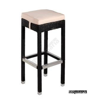 Taburete de médula de rattan FAMONZA