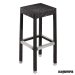 Taburete de médula de rattan FAMONZA