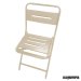 Silla plegable vintage  1F501 color beige