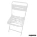 Silla plegable vintage  1F501 color blanco