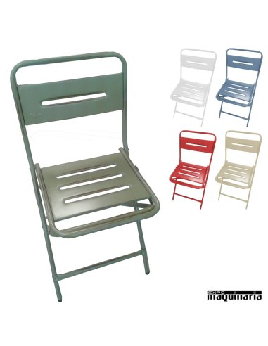 Silla plegable vintage  1F501 
