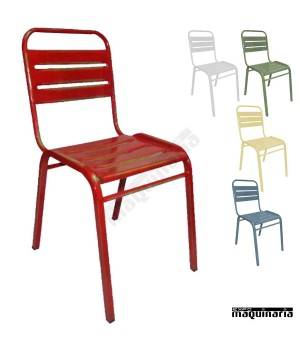 Silla apilable vintage 1F503 