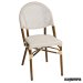 Silla hostelería aluminio FAFLANDES CREMA