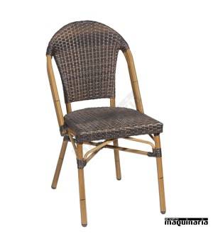 Sillas rattan sintetico - Sillas uso continuado - Expomaquinaria