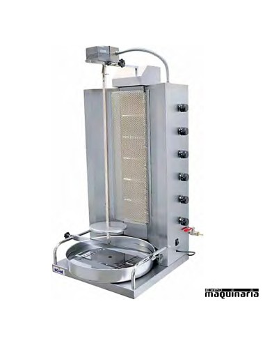 Asador de Kebab a gas MCSH6S