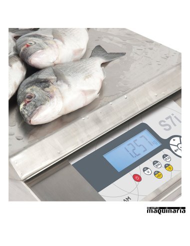 Balanza Industrial GRS5I-30 RS ejemplo de peso