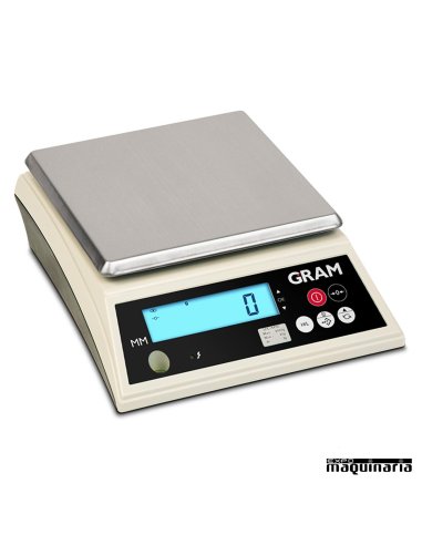 Balanza Industrial GRMM-6000 portátil compacta