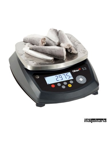 Balanza Industrial GRS3 con pescado