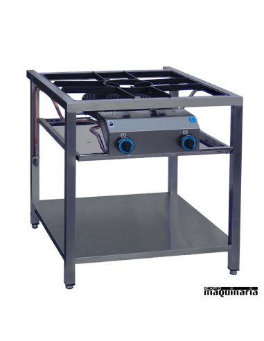 Paellero Profesional con mueble NTMOB1PA
