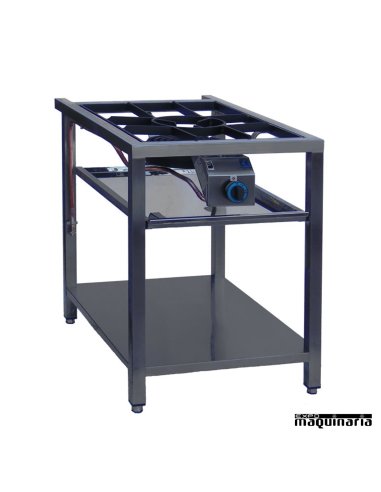 Paellero Profesional con mueble abierto NTMOB1HA