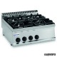 Cocina industrial a gas CLPC70G7 con cuatro quemadores