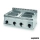 Cocina industrial electrica CLPCS70E7 con 4 cuatro placas de quemadores