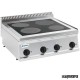 Cocina industrial electrica CLPCC70E7 con 4 placas vitroceramicas