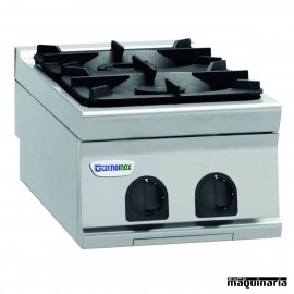 Cocina industrial a gas CLPCG4G9 dos quemadores