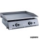 Plancha a gas OP-LINE CL PGAR80HCL -15mm.