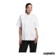 Chaqueta de cocina unisex blanca NIB250 mujer