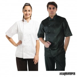 Chaqueta de cocina unisex manga corta NIA211