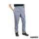 Pantalón cocinero cuadros pequeños AZ/BL NIA025 unisex