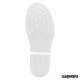 Zuecos de seguridad unisex blanco NIA813 suela