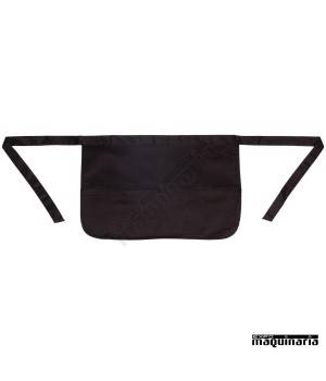 Delantal monedero negro NIA551 color negro