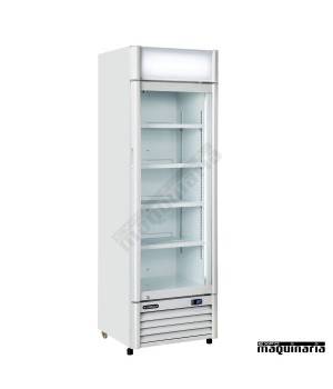 Nevera Refrigerador con Puerta de Cristal CLAR400CL color blanco