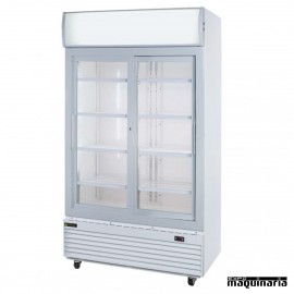Nevera Refrigerador con Puerta de Cristal CLAR1000CL color blanco