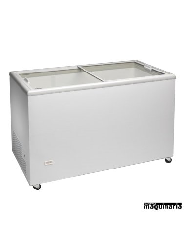 Arcon Congelador 304 l. Puertas cristal correderas CLICE300CRISTAL