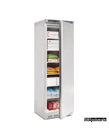 Congelador inox entreabierta de 365 litros NICD083