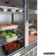 Refrigerador inox detalle de 960 litros NIGD879