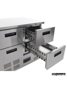 Mostrador frigorífico con 4 puertas NIU638 2