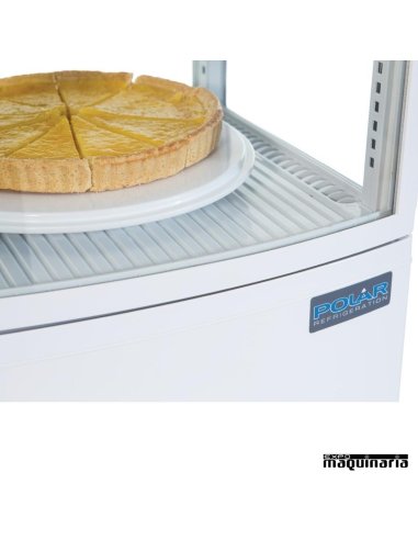 Vitrina frigorífica vertical detalle NICB507 de 86 litros