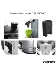 Licuadora rápida y silenciosa 870W 2