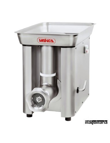 Picadora de carne inoxidable boca de 9.8 cm