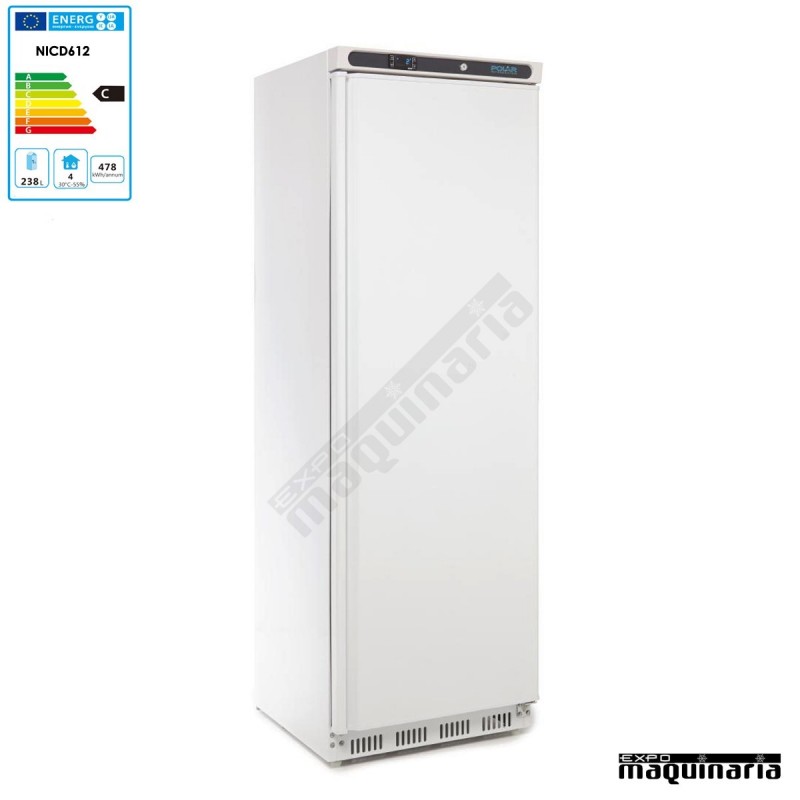 Armarios refrigerados NICD612 blancos 400 litros