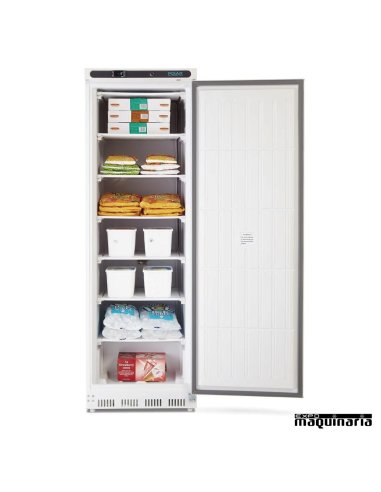 Armario congelador NICD613 frontal blanco de 365 litros