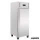 Congelador vertical industrial NIU633 cerrado una puerta Inox 650 litros