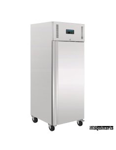 Congelador vertical industrial NIU633 una puerta Inox 650 litros 2