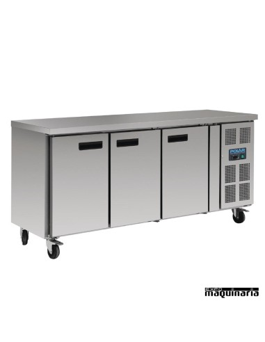 Mostrador refrigerado NIG597 3 puertas de 417 litros
